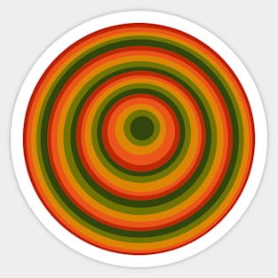 Abstract Circle Sticker